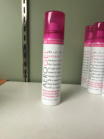 Aerogel hair finishing spray (travel)