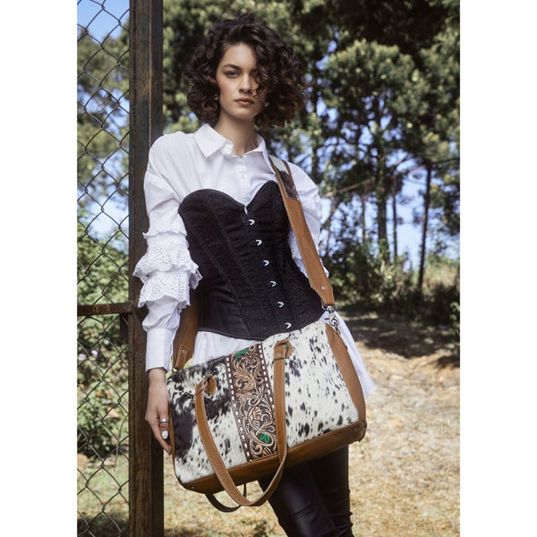 Myra Marvellous Hand-Tooled Bag